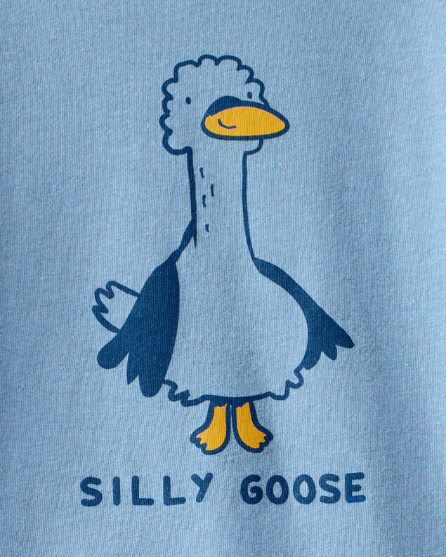 Product image 2 of Toddler Boy Silly Goose Long-Sleeve Graphic Tee - Blue