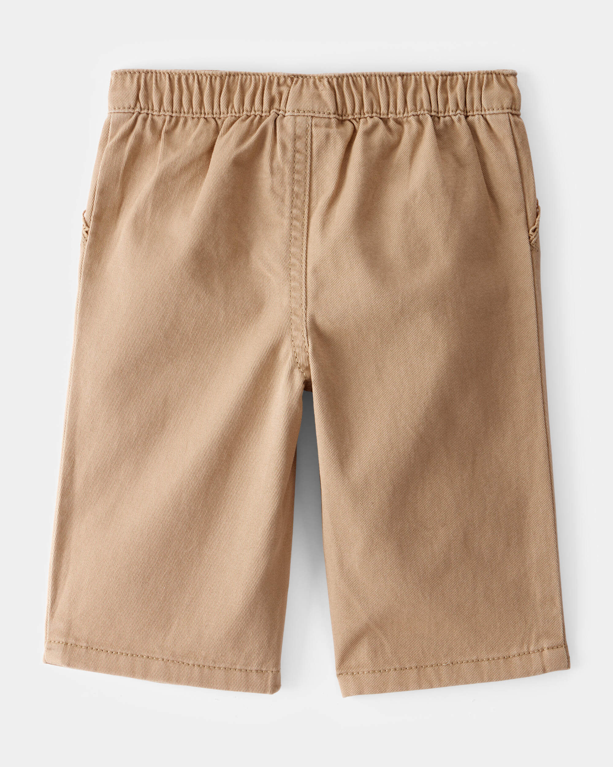 Baby Twill Bow-Tie Wide Leg Shorts - Taupe - OshKosh | Carter's