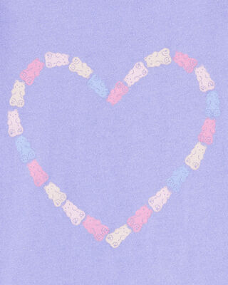 Product image 2 of Toddler Gummy Bear Heart Graphic Tee
