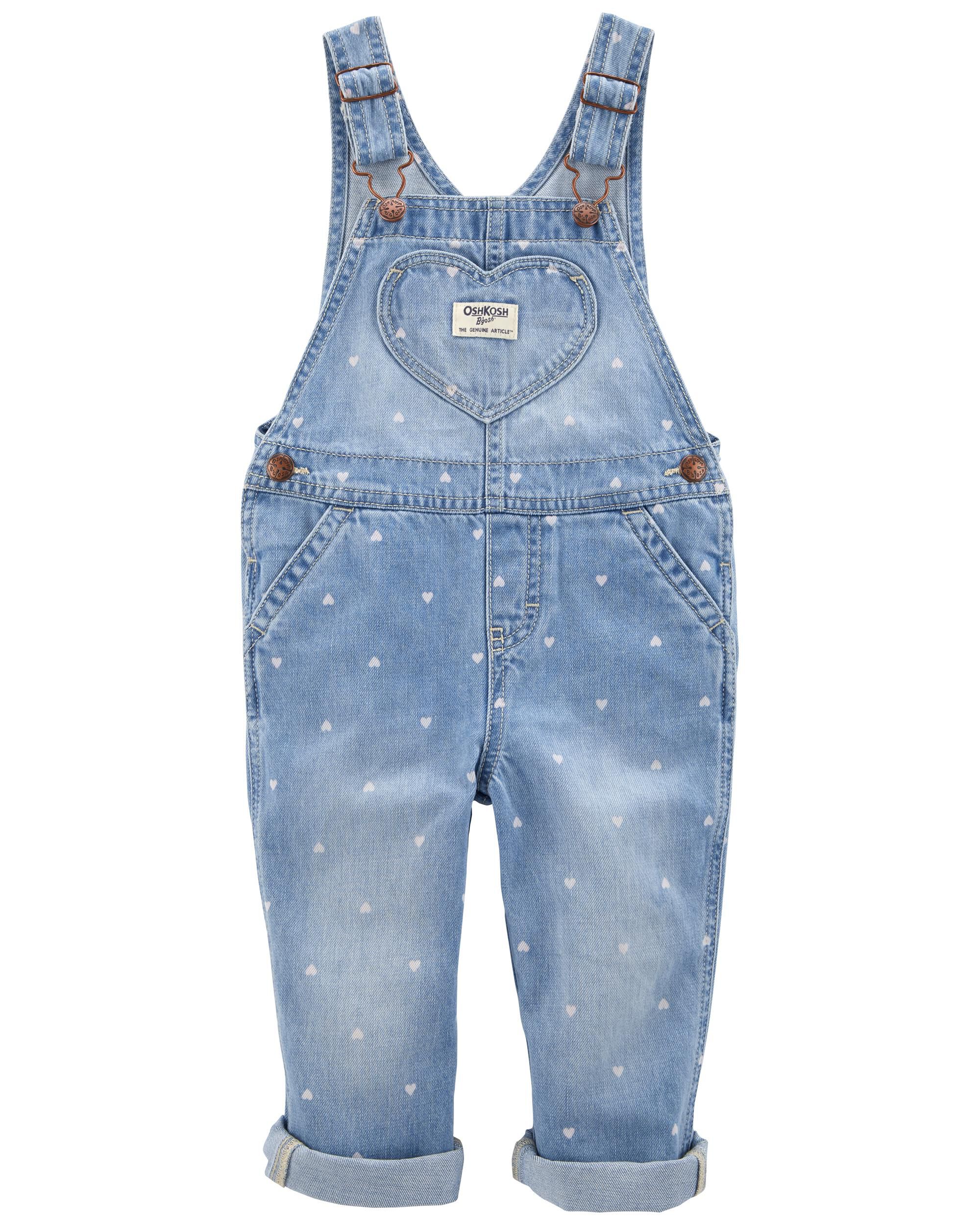 Heart Print Overalls - OshKosh B'gosh | Carter's