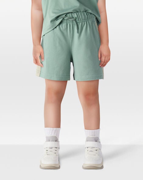  Product image 2 of Toddler Colorblock Pull-On Active Shorts - Green