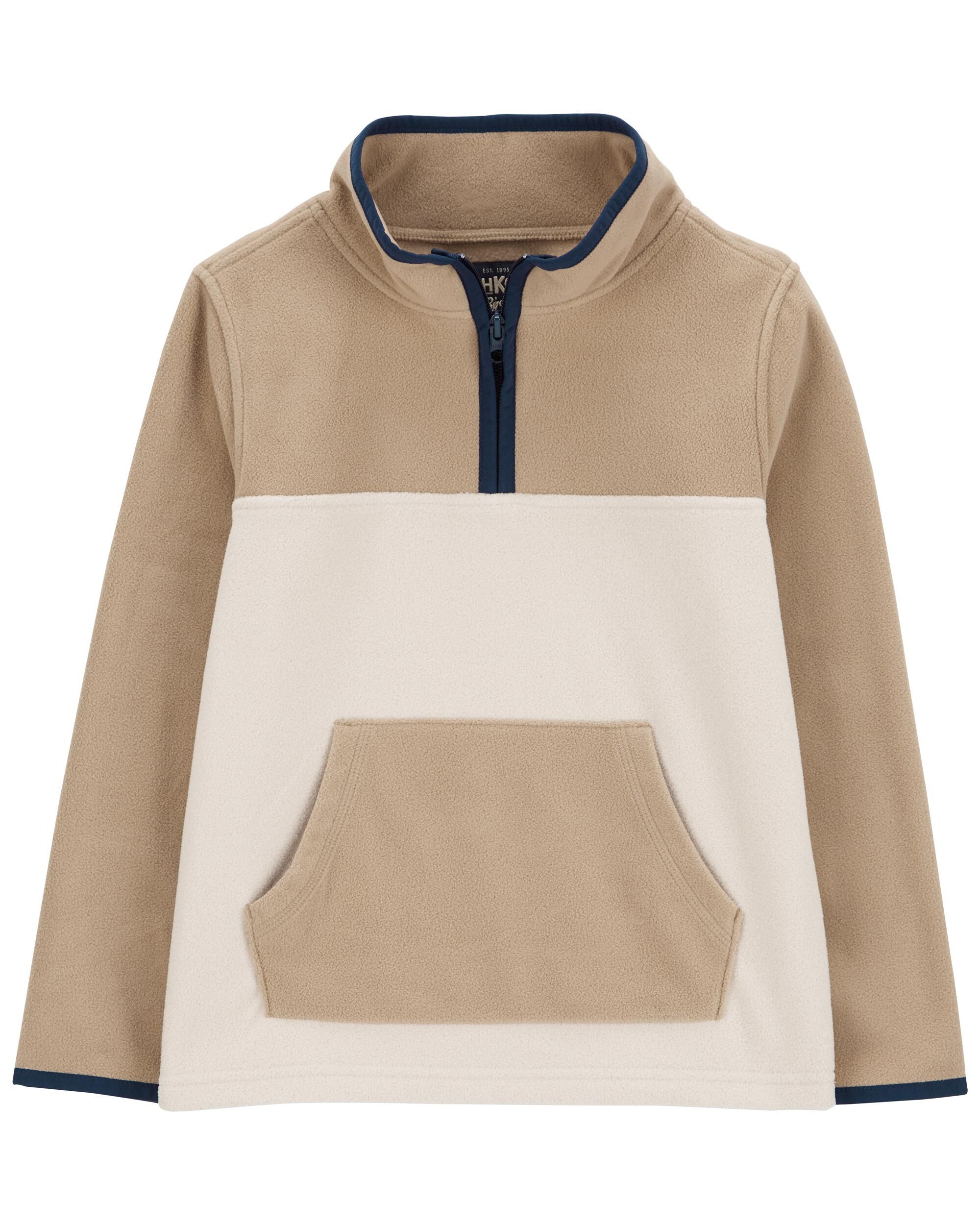 品質検査済 Kid Quarter-Zip Carter's | OshKosh - Pullover Microfleece トップス