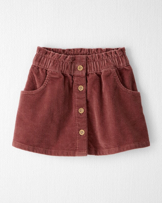 Product image 1 of Toddler Girl Organic Cotton Corduroy Skirt