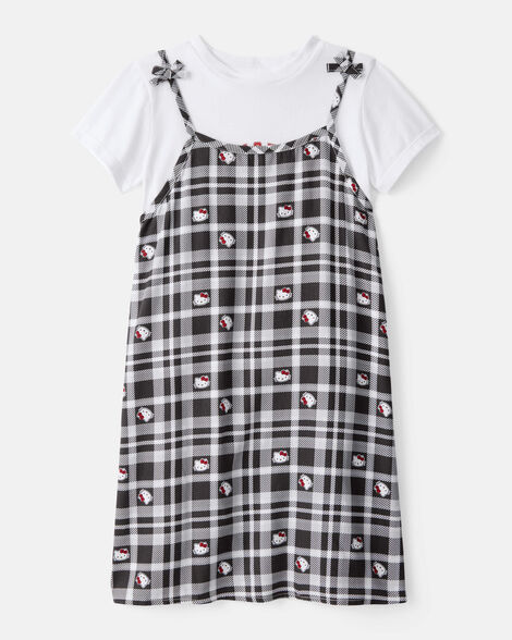 girls 2-piece hello kitty tee & dress set