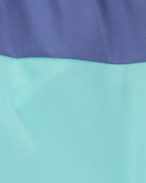  Product image 3 of Toddler Colorblock Swim Trunks - Green/Blue