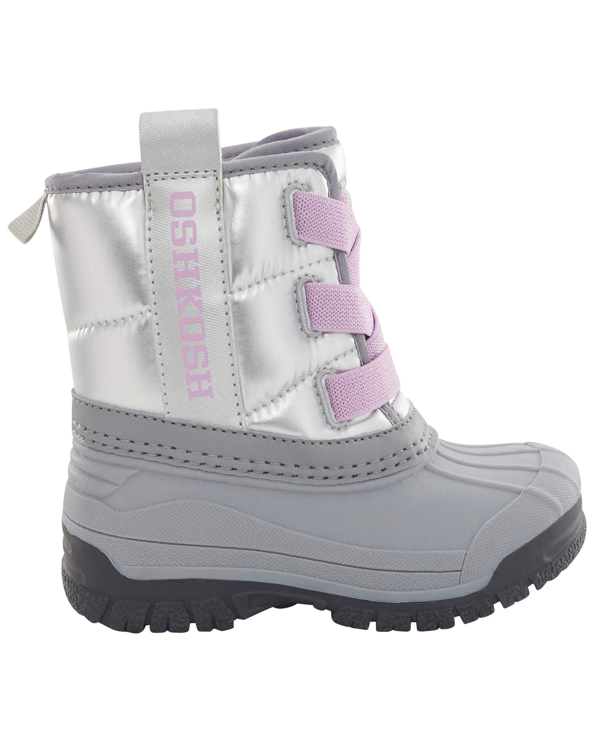 Kid Lace Up Snow Boots