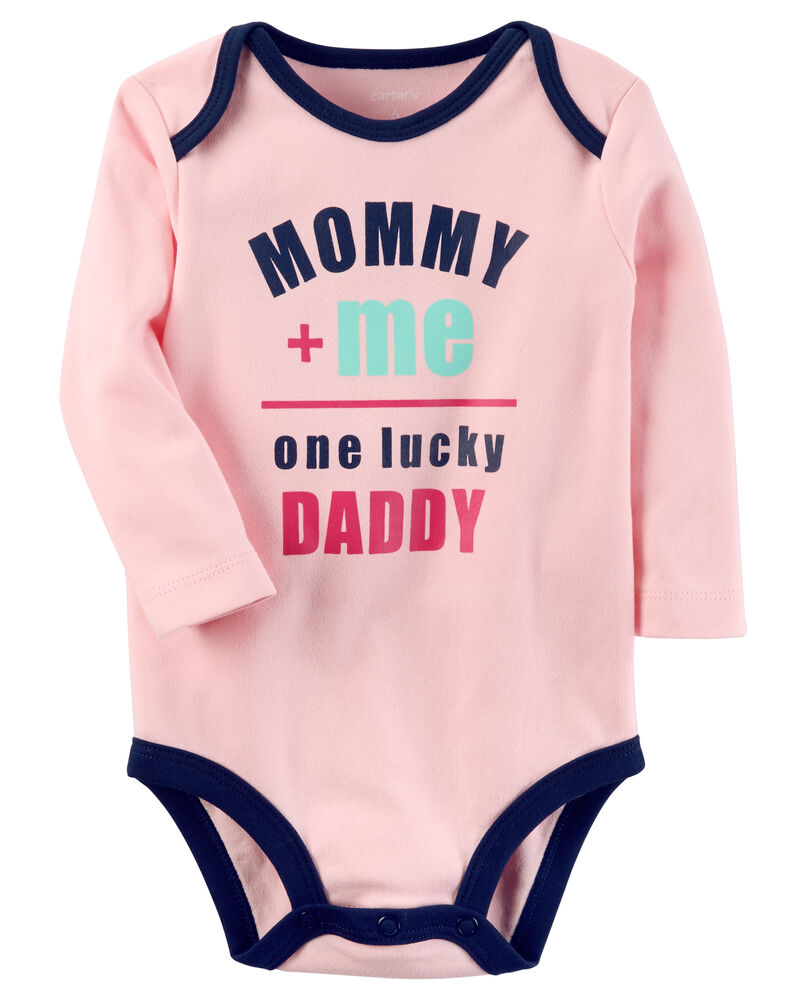 One Lucky Daddy Collectible Bodysuit Carters Com
