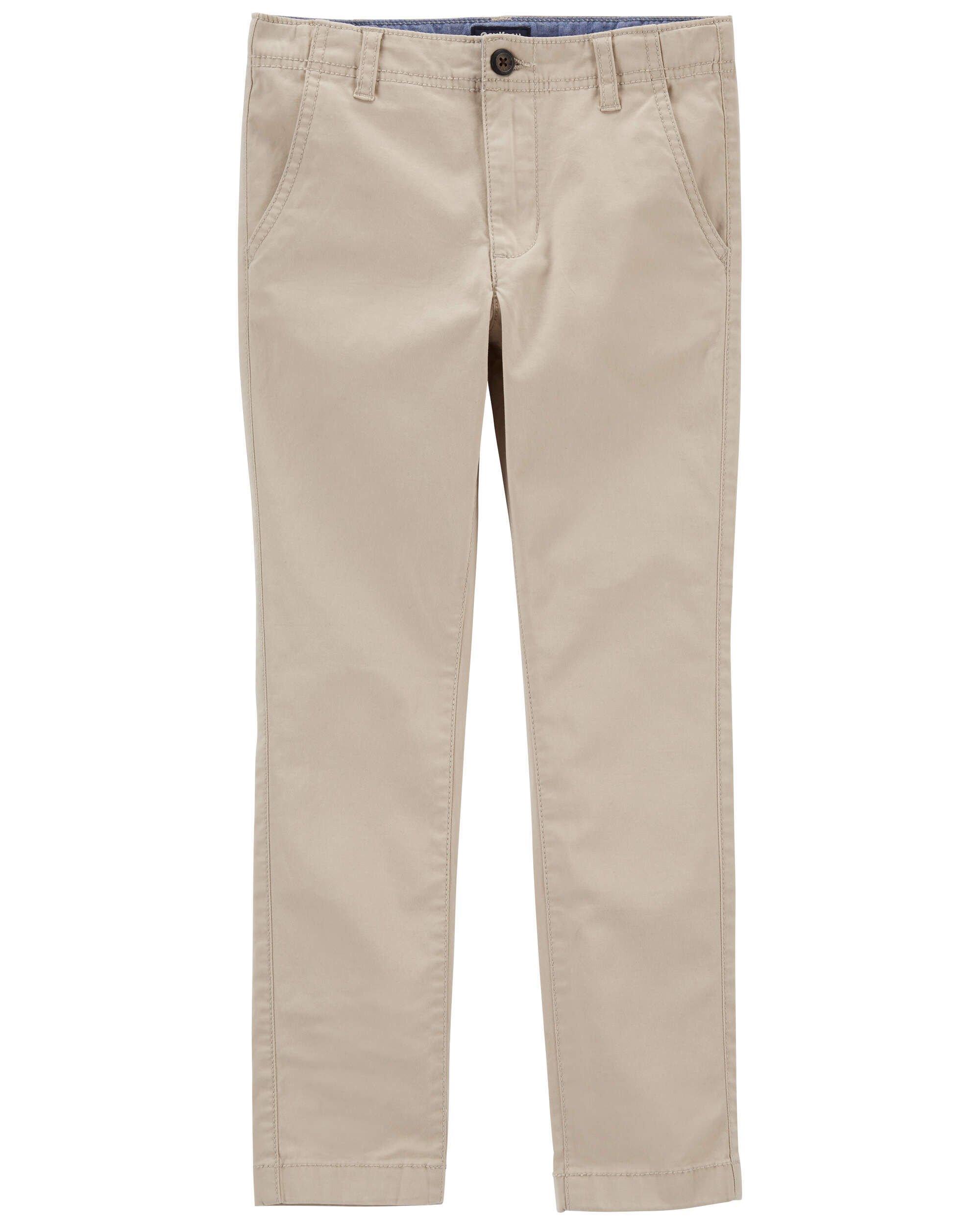 Kid Husky Fit Stretch Chino Pants - OshKosh | Carter's