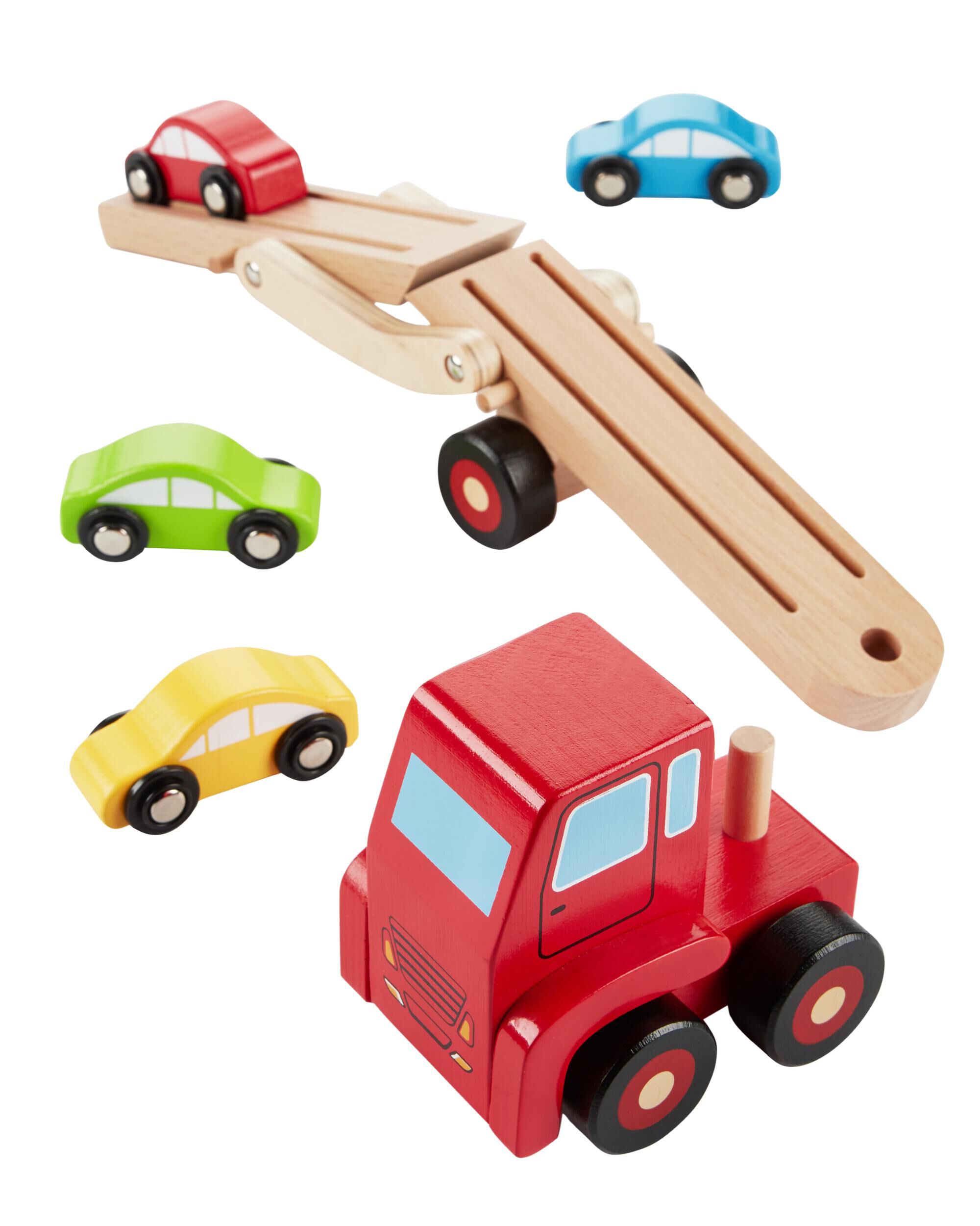Wooden Car Carrier Carters Com Wooden Car Carrier