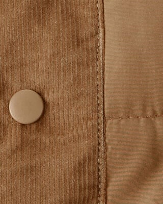 Product image 2 of Baby Boy Sleeveless Puffer Vest - Brown