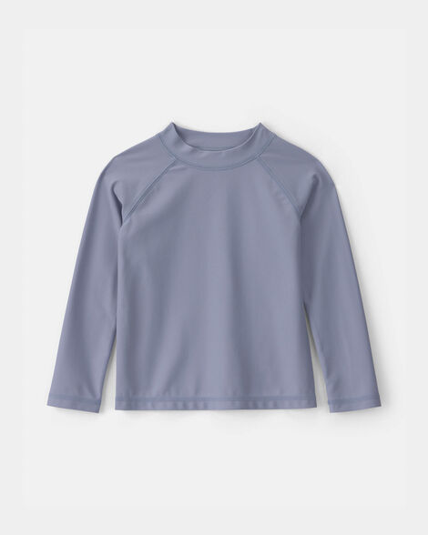 Toddler Boy Long-Sleeve Rashguard - Blue