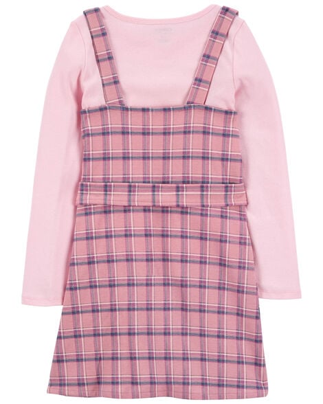 Product image 2 of Kid 2-Piece Plaid Dress Set