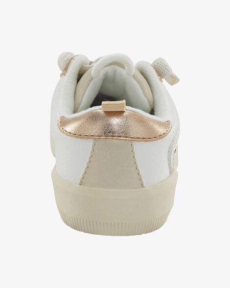  Product image 3 of Toddler Metallic Star Sneakers - Gold