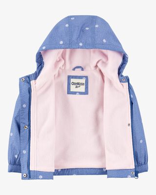 Product image 2 of Toddler Daisy-Print Chambray Jacket - Blue