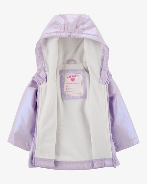  Product image 2 of Baby Lavender Shine Mid-Weight Fleece-Lined Jacket