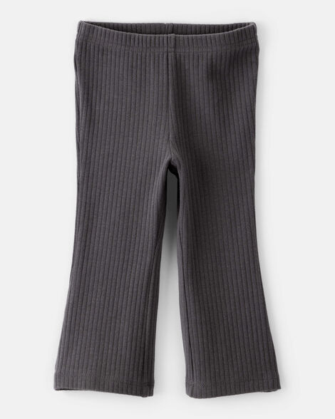 Product image 1 of Baby Girl Cotton Flare Leggings - Black