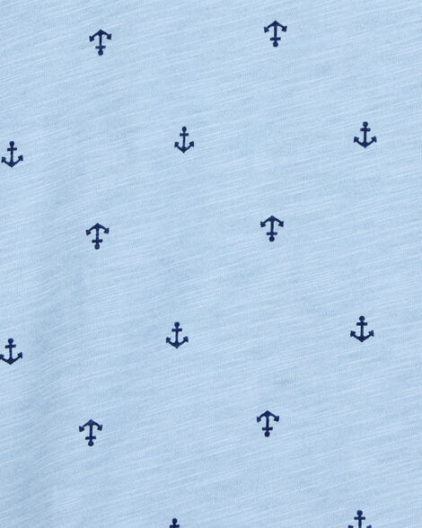 Product image 2 of Kid Anchor Polo Shirt -Blue