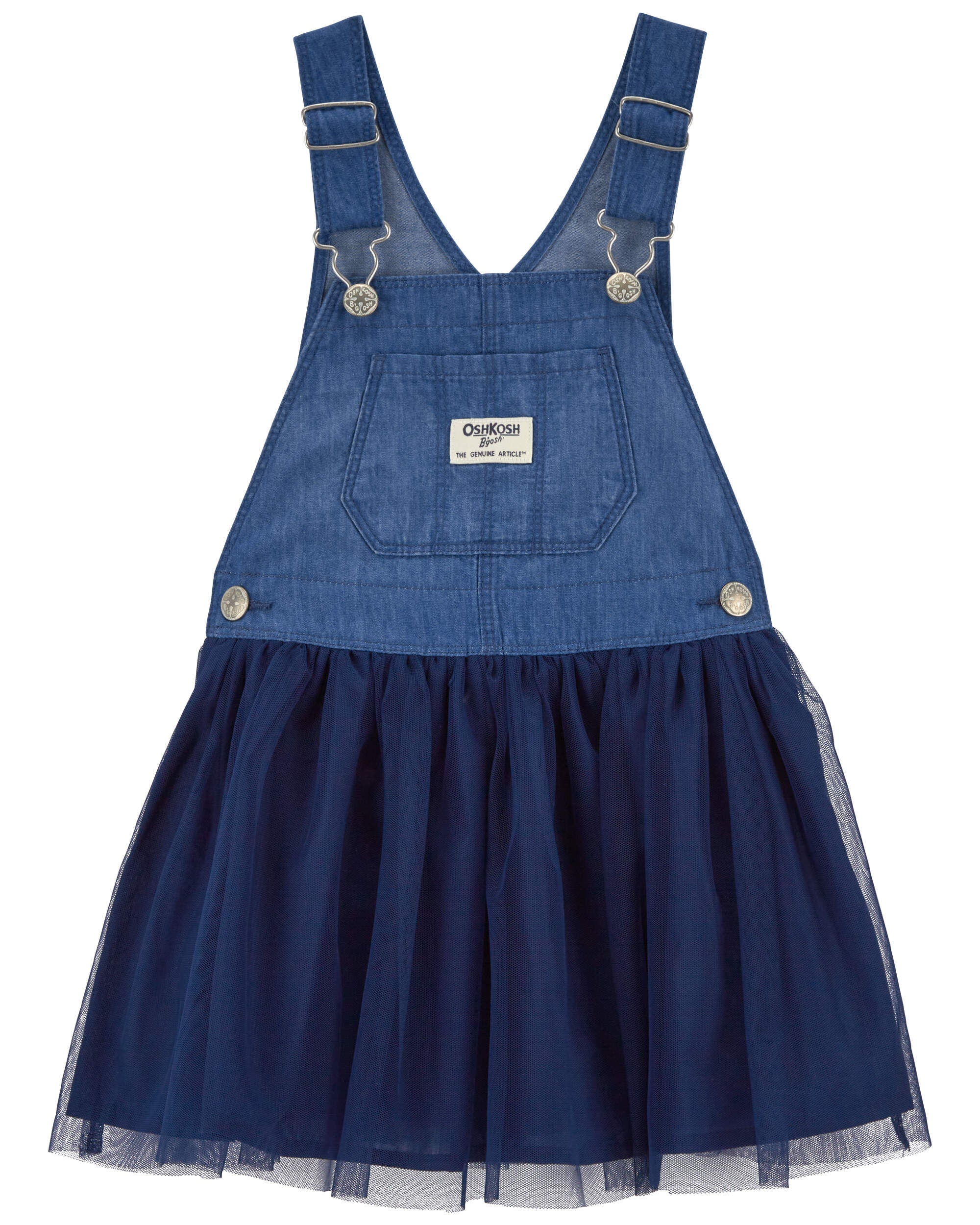Baby Tulle and Denim Jumper Dress - OshKosh | Carter's