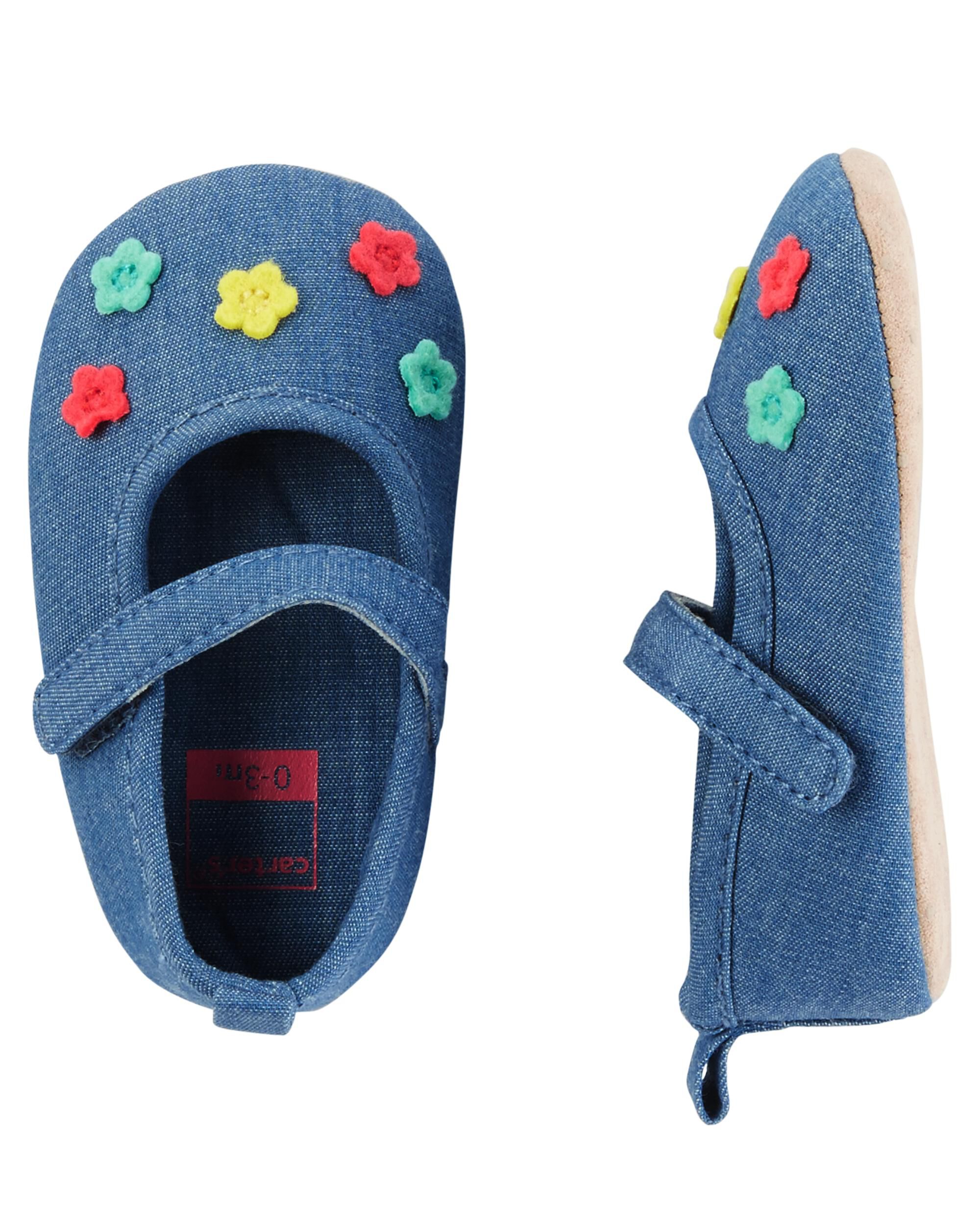 carter's mary jane baby shoes