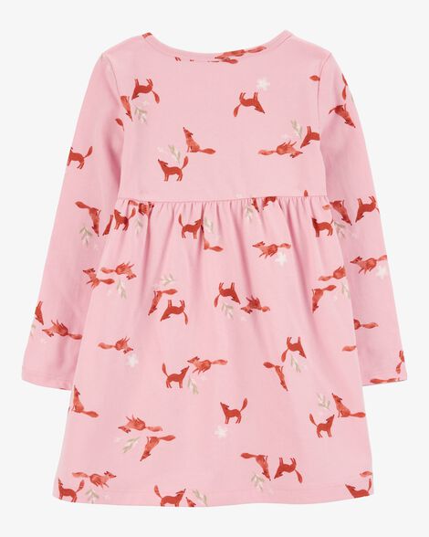  Product image 2 of Toddler Fox Jersey Dress