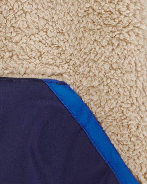 Product image 4 of Toddler Colorblock Faux Sherpa Mid-Weight Jacket