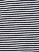 Navy - Baby 1-Piece Striped PurelySoft Footie Pajamas, Selected