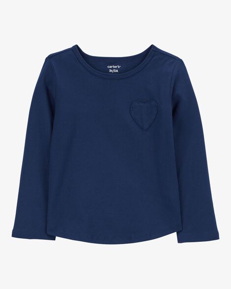  Product image 1 of Toddler Heart Long-Sleeve Jersey Tee