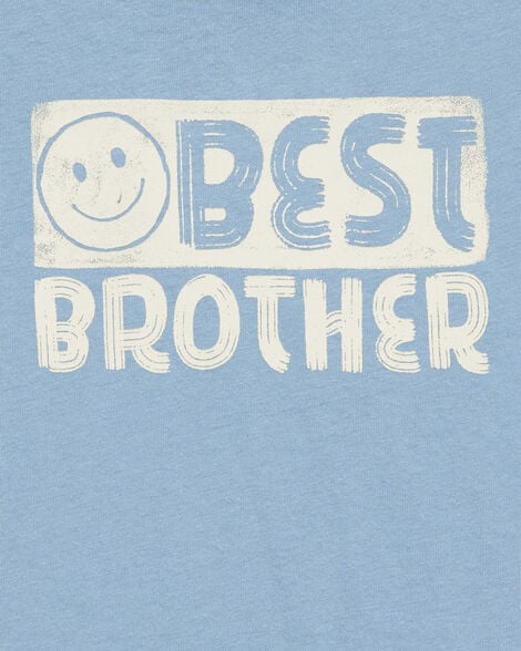 Product image 2 of Boys Best Brother Short-Sleeve Graphic Tee - Blue