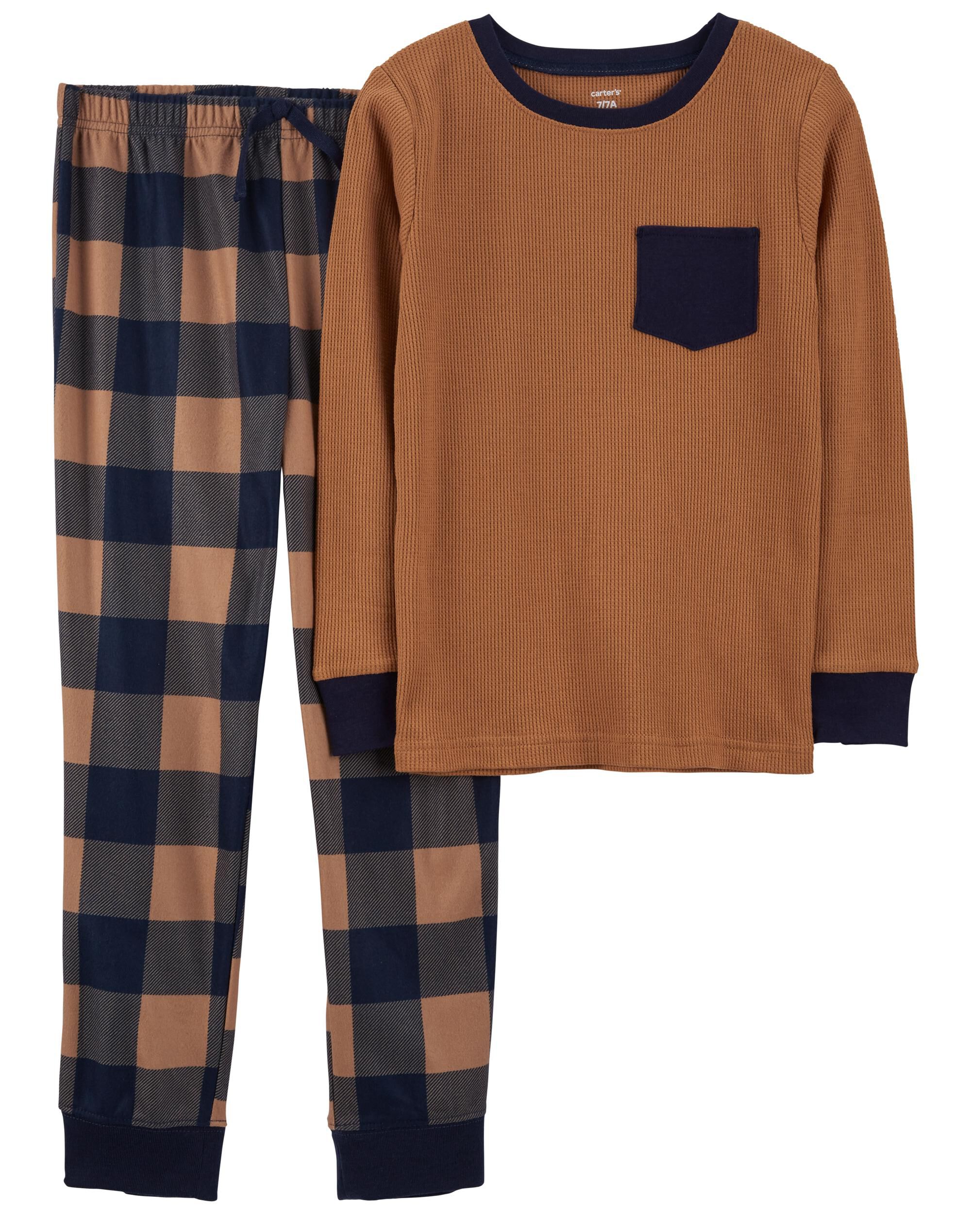 2 Piece Thermal Fleece Pajamas Carter s Carter s