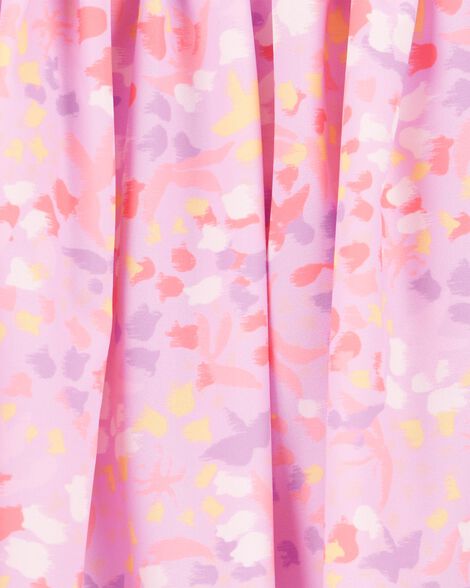 Product image 5 of Kid 2-Piece Floral Active Racerback Tank & Stretch Skort Set