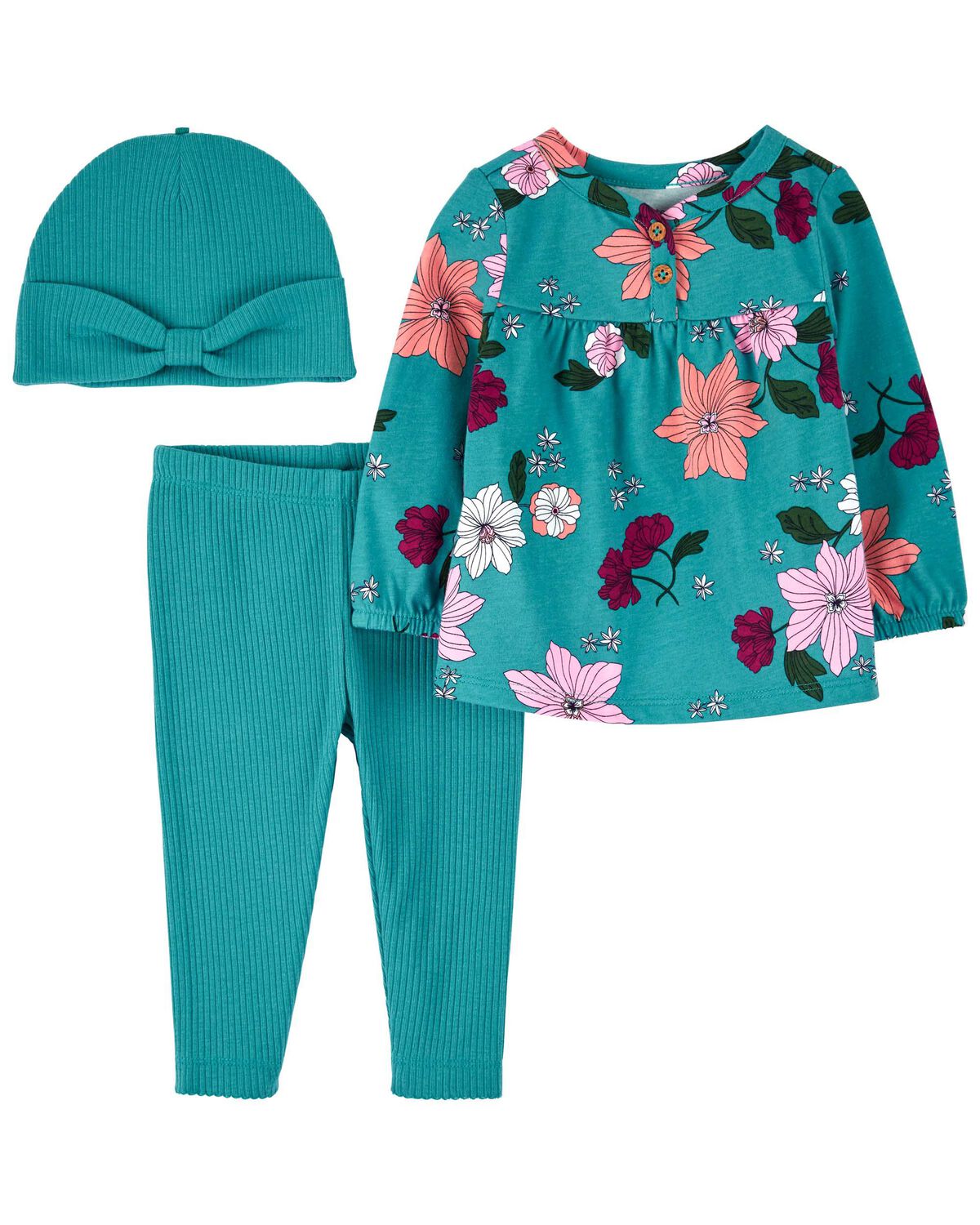 Baby 3Piece Floral Outfit Set Carter's Carter's