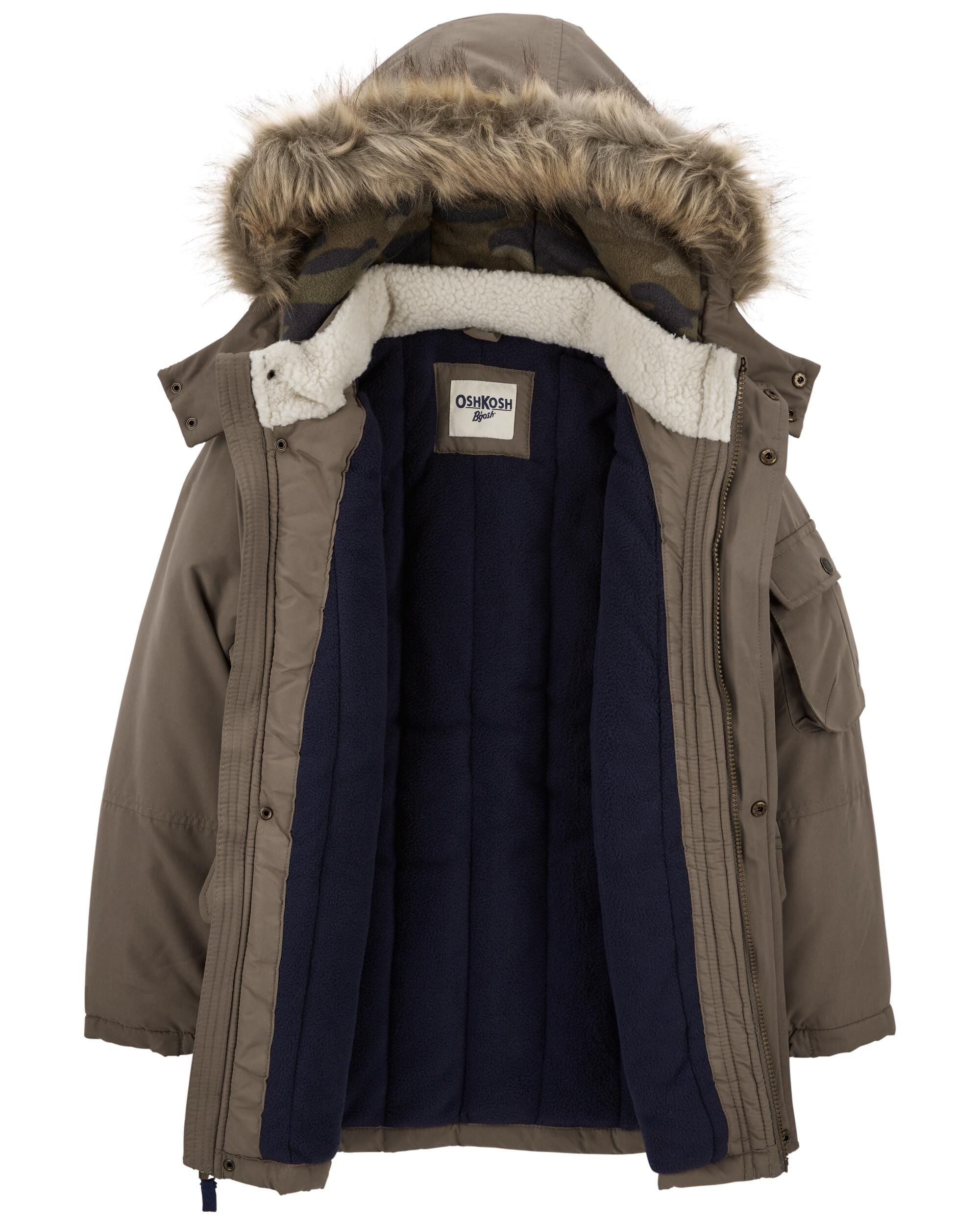 Baby fleece all in one coat online