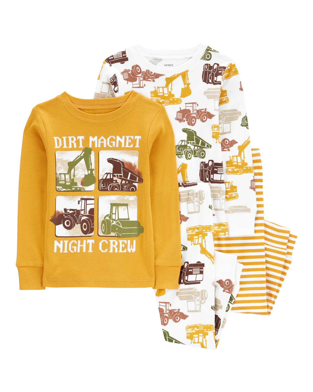 Baby 4 Piece Construction 100 Snug Fit Cotton Pajamas