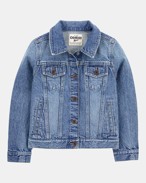 Kid Denim Jacket - Medium Wash