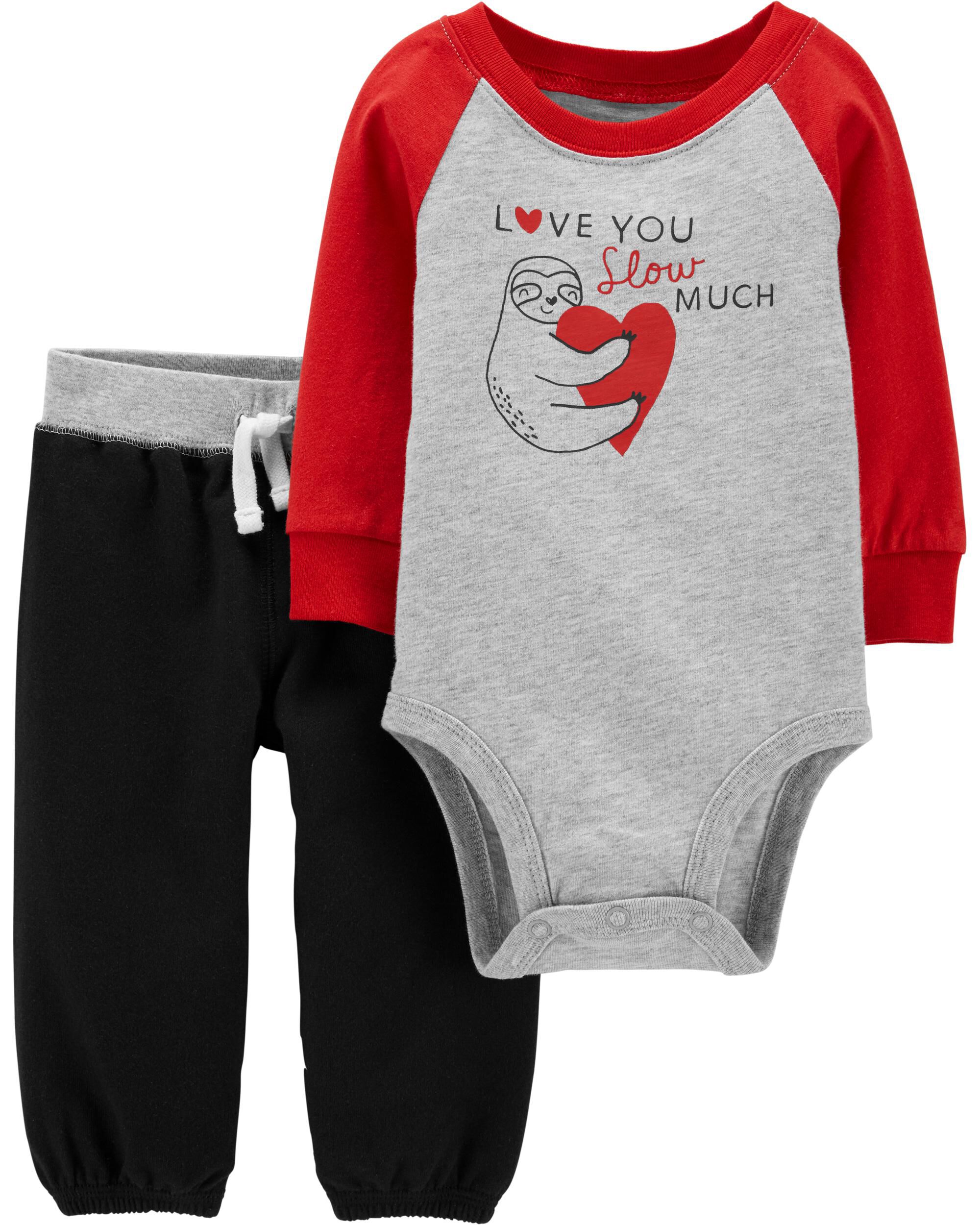 Day Sloth Bodysuit Pant Set 