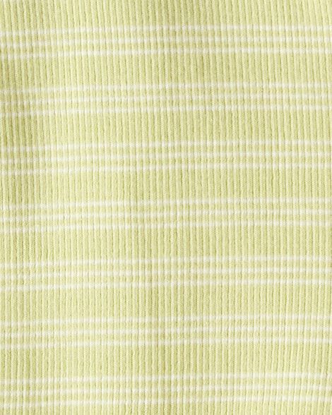  Product image 3 of Baby Striped Organic Cotton Rib Romper