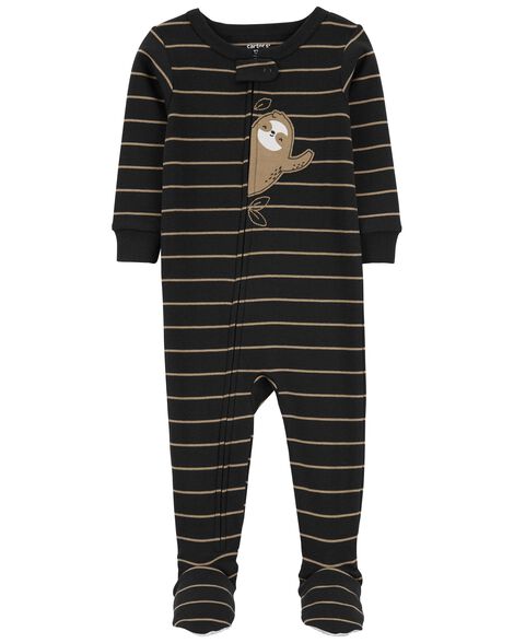 Carters Sloth Pajamas For Boys Blue Sloth PJs Carter's Oshkosh Canada