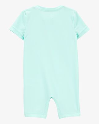 Product image 2 of Baby 1-Piece Palm Tree Short-Sleeve Rashguard Swimsuit - Mint