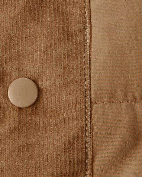 Product image 2 of Baby Boy Sleeveless Puffer Vest - Brown