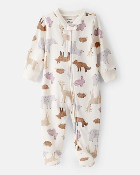 Cute Animal Footie Pajamas