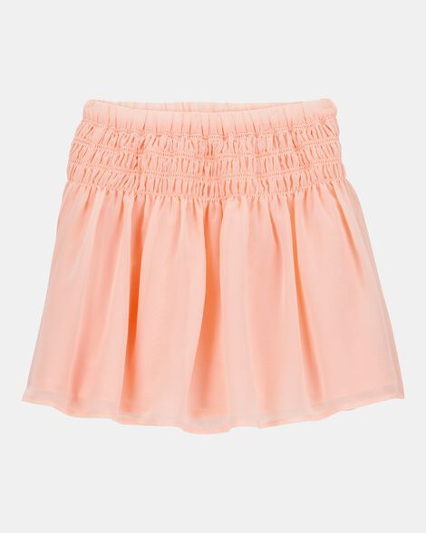 kid chiffon skirt - pink