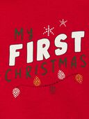 Red - Baby 2-Piece My First Christmas Outfit Set, Selected