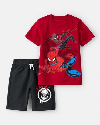 Product image 1 of Kid 2-Piece Spider-Man Outfit Set