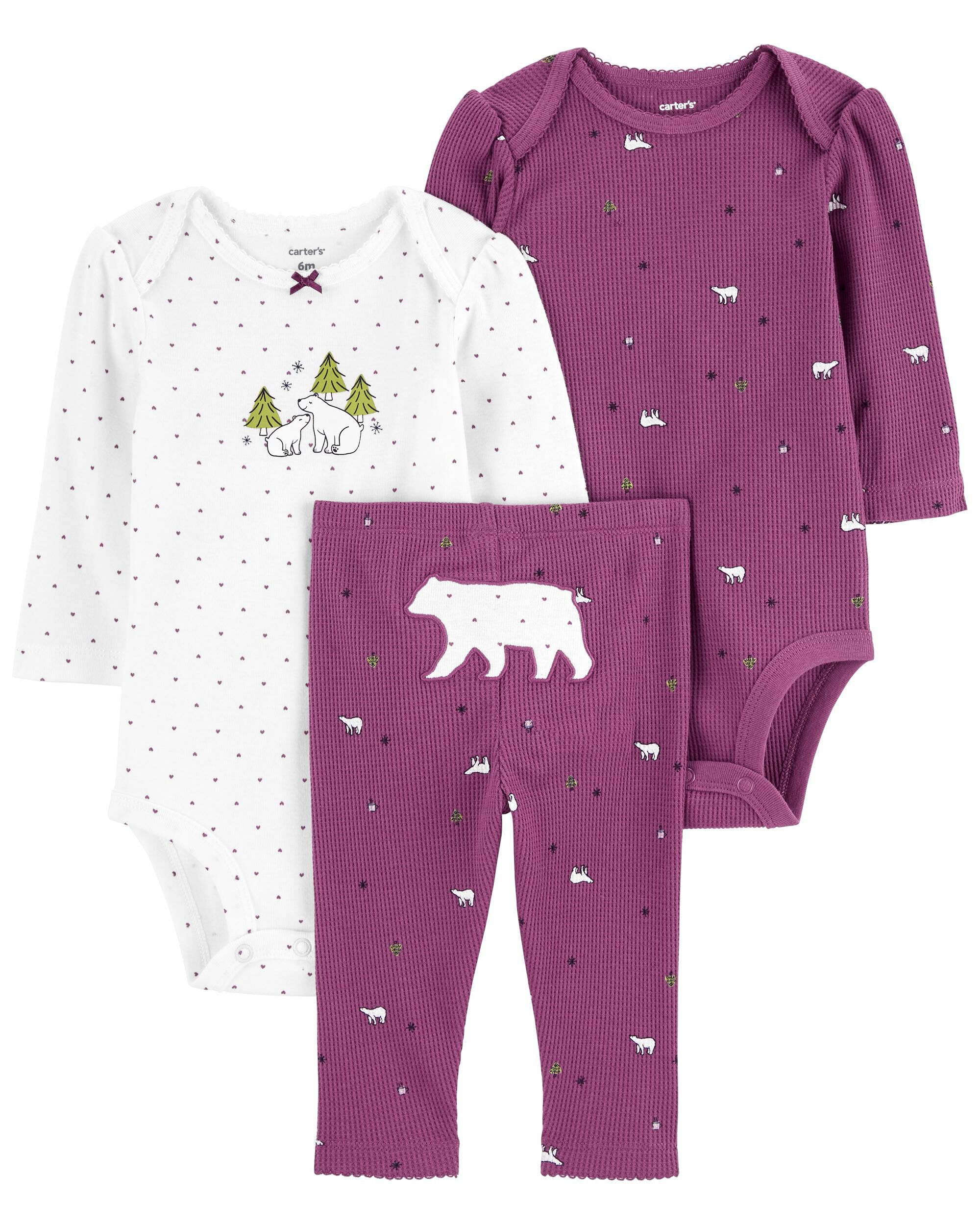 Baby 3-Piece Bear Little Character Set - Carter's | Carter's