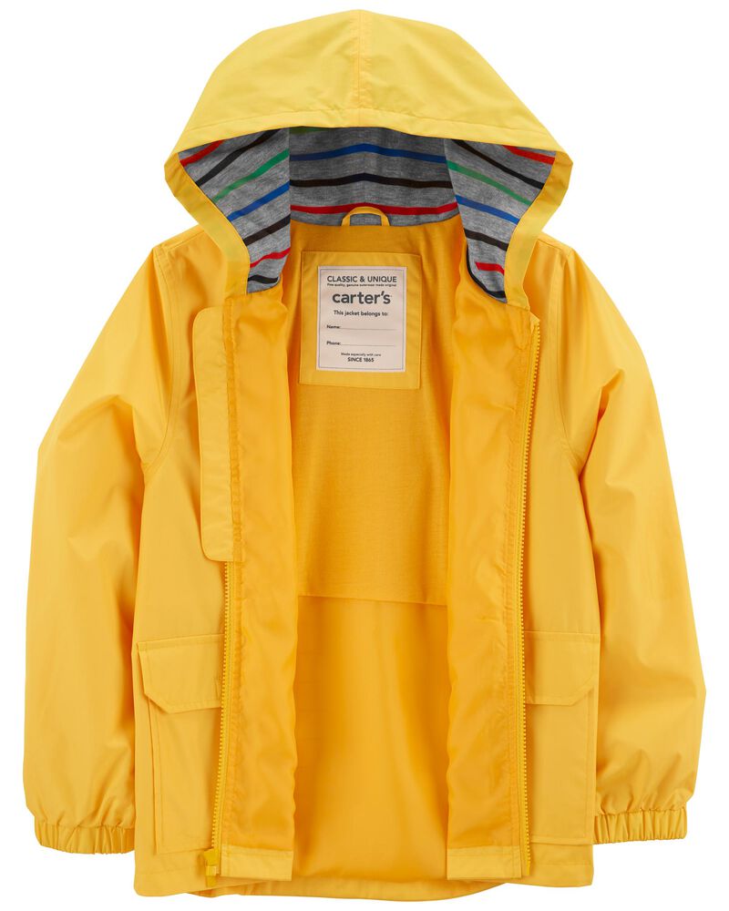 Yellow Kid Carter's Rain Coat