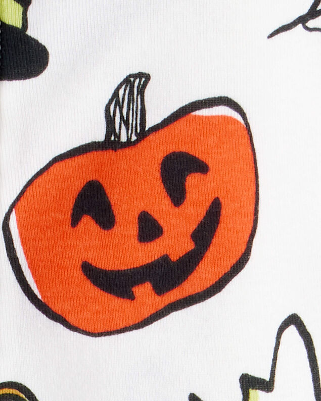 Product image 2 of Toddler 1-Piece Halloween 100% Snug Fit Cotton Footie Pajamas - Ivory