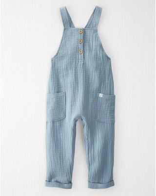 Product image 1 of Toddler Organic Cotton Gauze Overalls