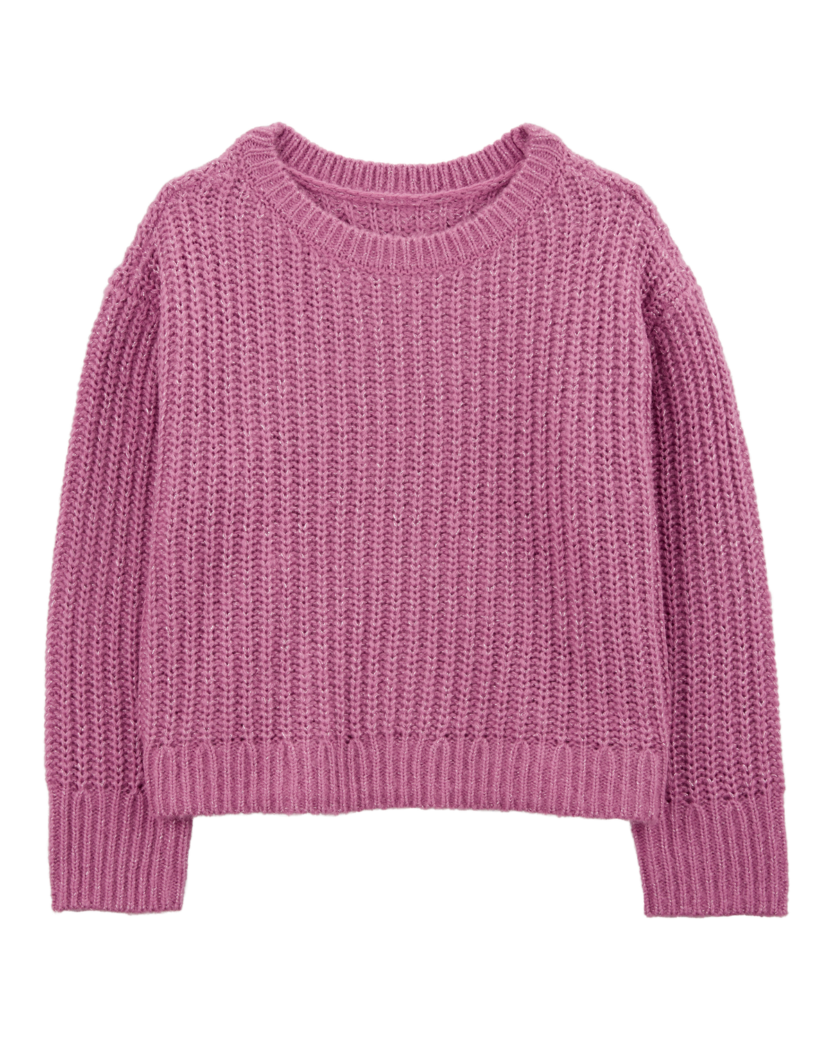 Kid Metallic Relaxed-Fit Sweater