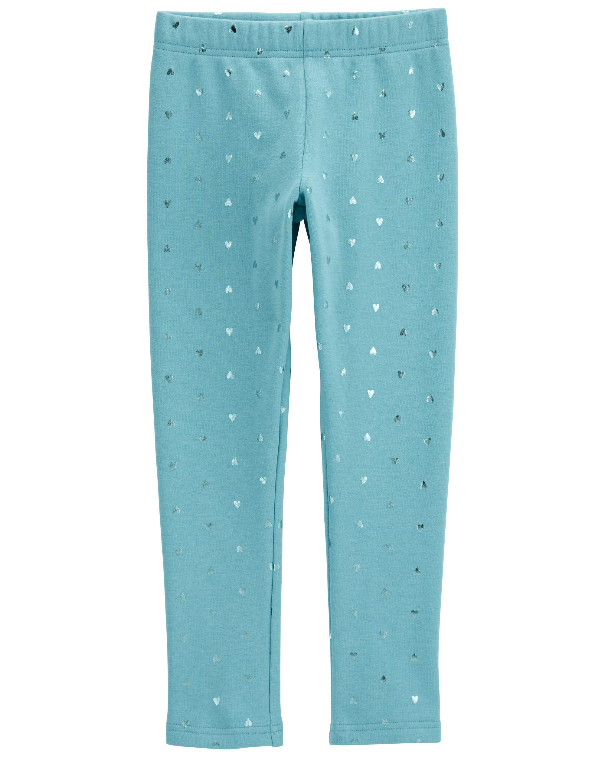 Leggings Cozy Elásticos Y Pull-On Con Copos De Nieve En Gris 3U127410 Leggings Cozy Elásticos Y Pull-On Con Copos De Nieve En Gris 3U127410