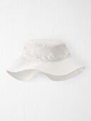 Ivory - Toddler Recycled Twill Swim Hat, Selected